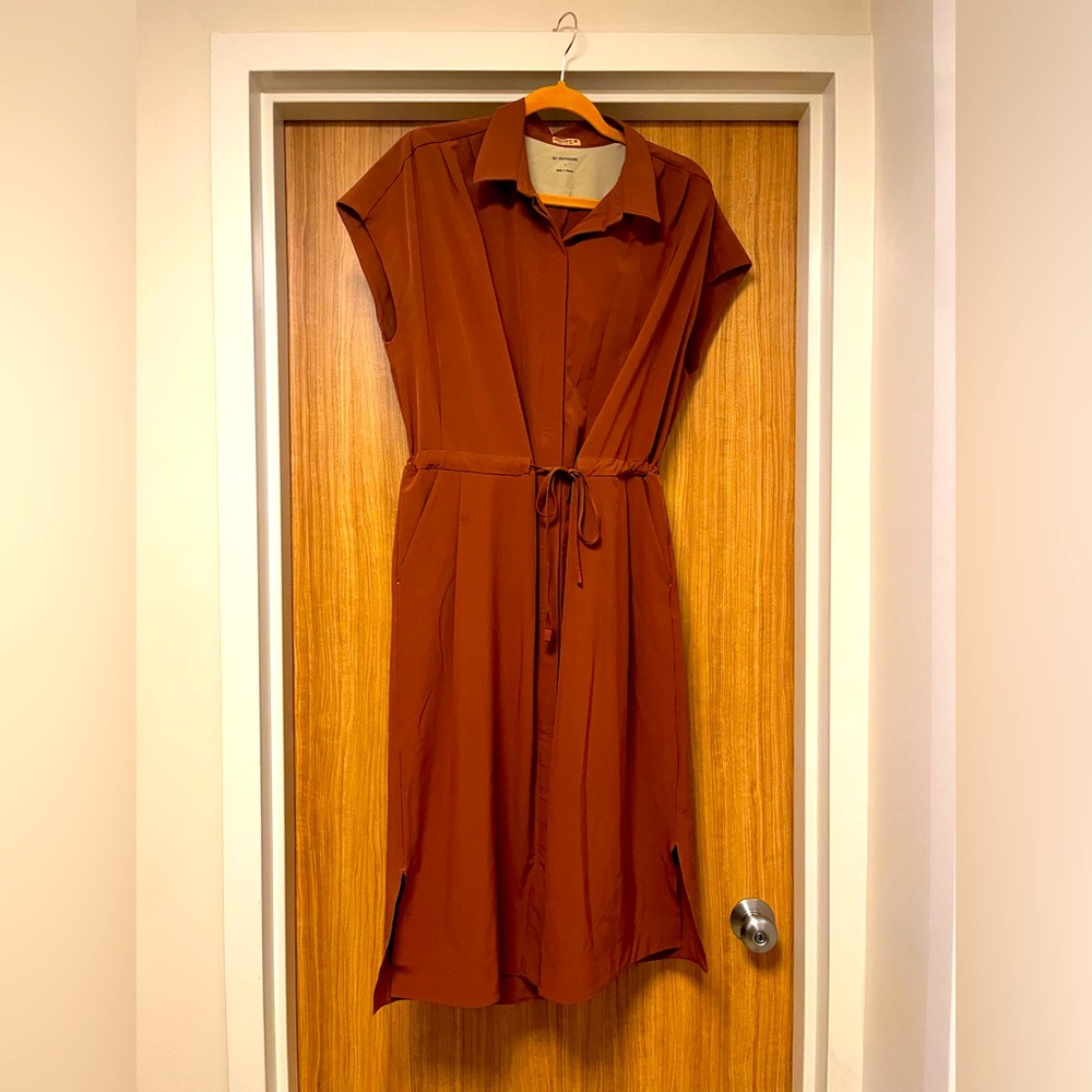 REI Co-op Sun Up Shirt Dress in Baked Earth